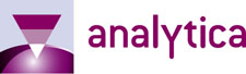 logo of the show analytica