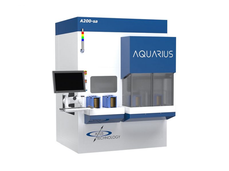Aquarius™ Wafer Cleaner from Axus Technology, side view