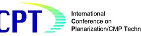 Logo of ICPT - International Conference on Planarization/CMP Technology