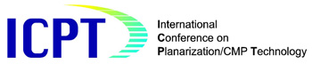 Logo of ICPT - International Conference on Planarization/CMP Technology