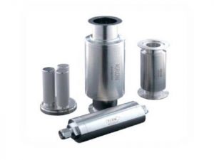 Several bulk filters from ASFLOW for ultra-high purity gas delivery in semiconductor and high-tech industries.