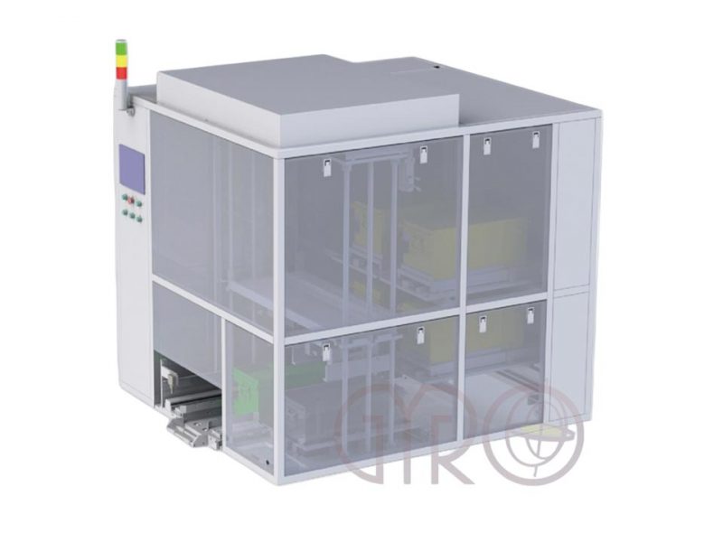 Bild der AMR Batterietausch-Station von Gyro für AMR-Batterietausch und -ladung (vollautomatisch).